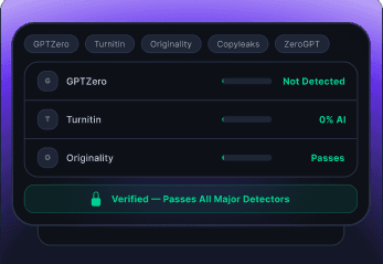 Pass AI Detection Tools With Confidence Pass AI Detection Tools With Confidence